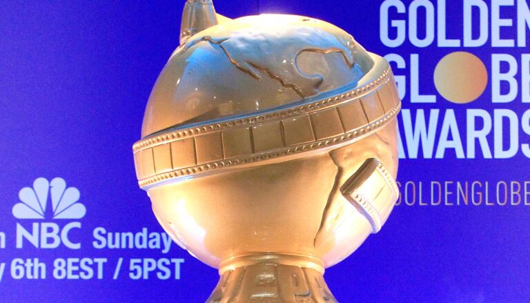 Golden Globe close-up
