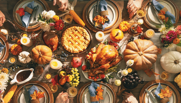 table-full-of-Thanksgiving-food