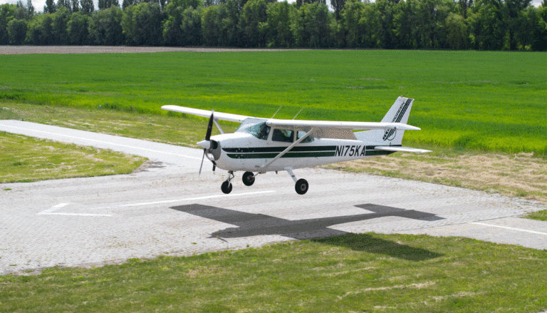 Cessna-landing