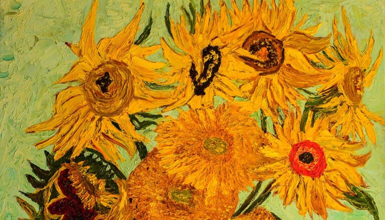Van Gogh "Sunflowers"