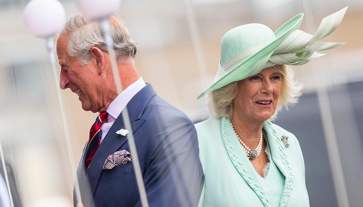 Cardiff, Wales, UK. June 7th 2016. The Prince of Wales and Duchess of Cornwall in Cardiff Bay after the opening of the fifth session of the National Assembly For Wales.