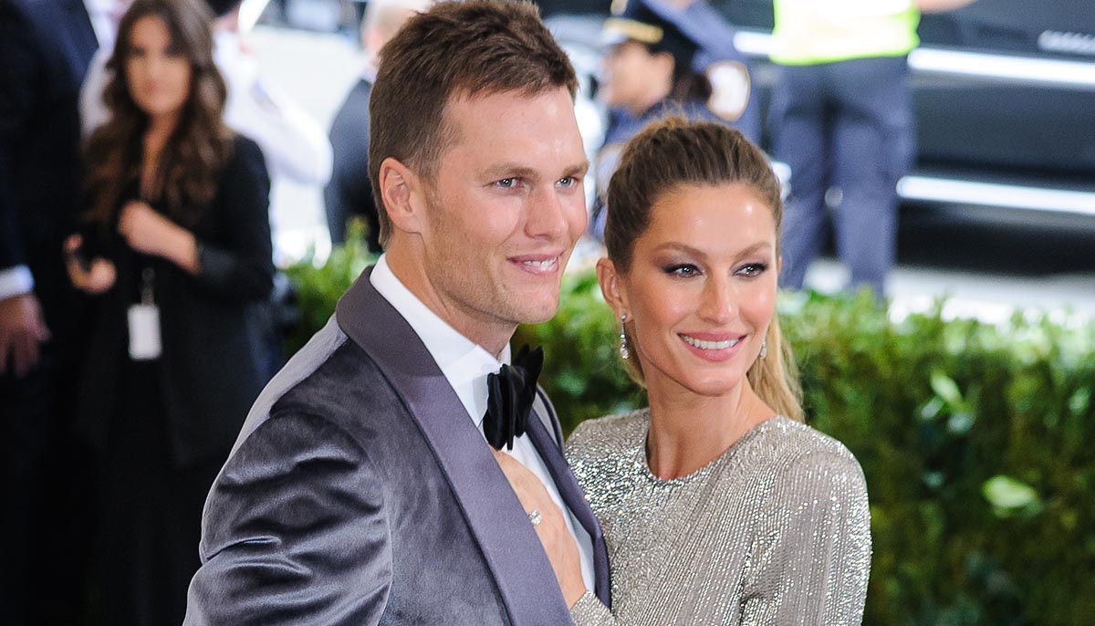 Giselle Bundchen and Tom Brady attend the 2017 Metropolitan Museum of Art Costume Institute Gala at the Metropolitan Museum of Art in New York, NY on May 1st, 2017