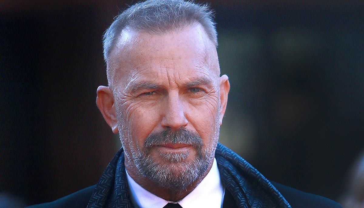 ROME, ITALY - 24 October 2014: The actor Kevin Costner: Red carpet at the Rome Film Fest